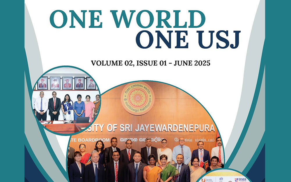“One World One USJ” Newsletter Volume 02 Issue 01