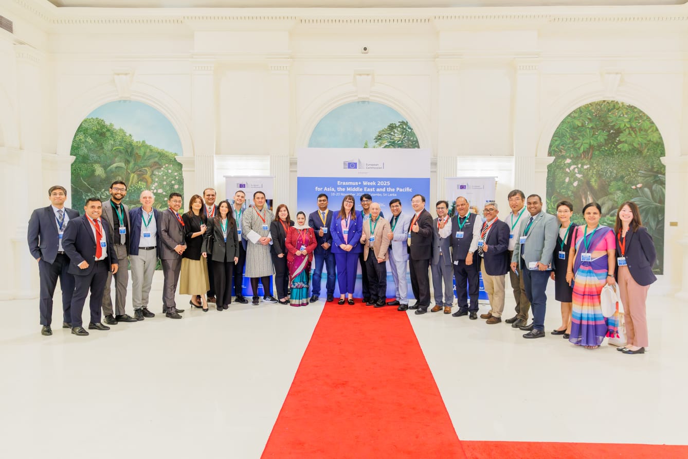 Participation of the University of Sri Jayewardenepura in the Regional Erasmus+ Cluster Meeting 2025: Focusing on Education for Green Transition