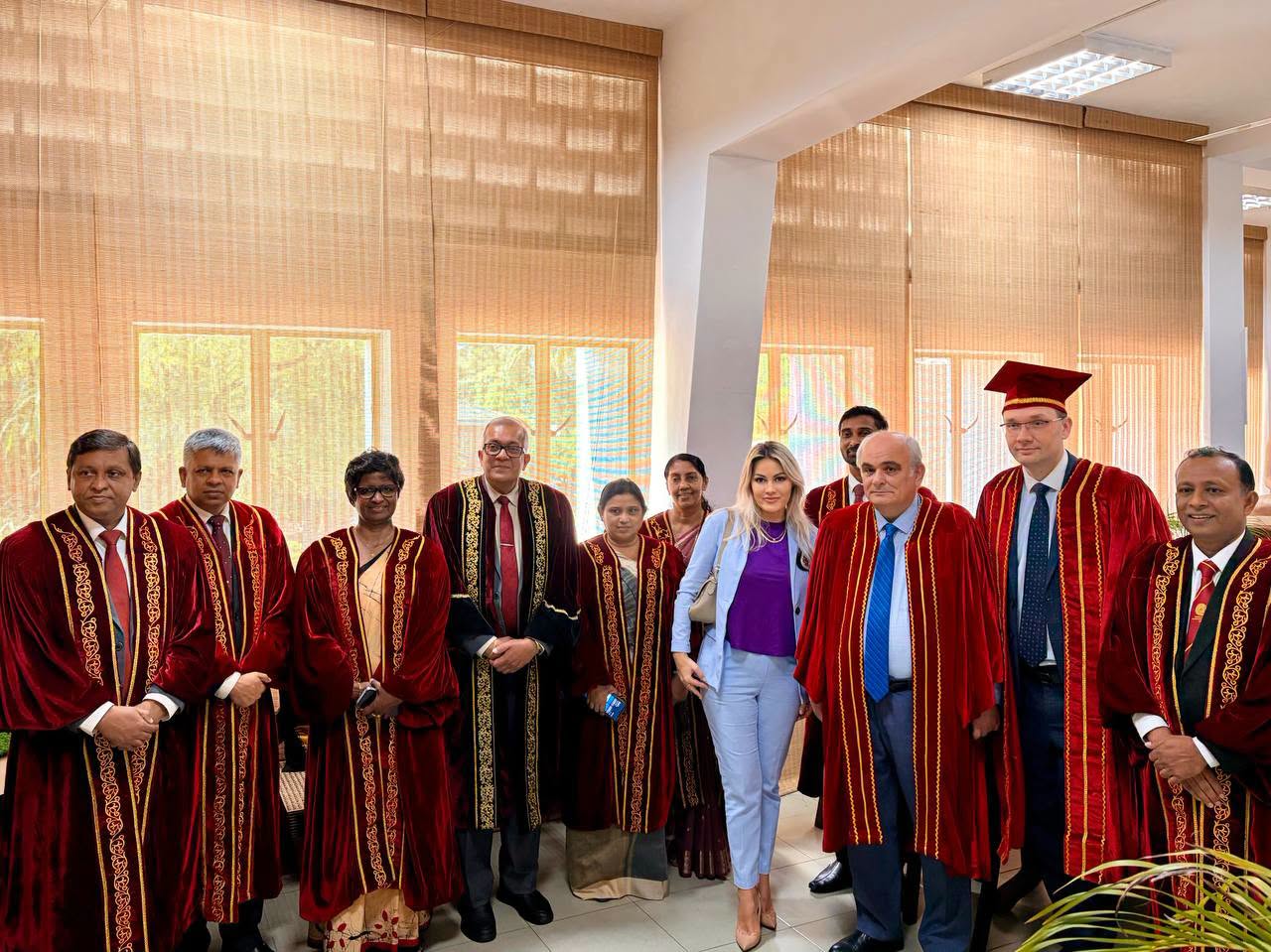 Diploma in Russian Language Programme Awarding Ceremony at USJ in Collaboration with Ural State University of Economics